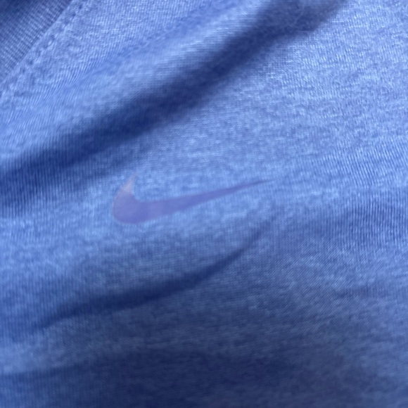 Nike Women’s Dri-Fit V-Neck Training Top – Blue, Size XL NWT BIN 1014 - Picture 3 of 4
